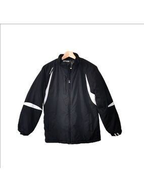 Kewl Youth Jacket. Black and white. Mid weight, good condition. Size XL 14/16